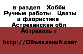  в раздел : Хобби. Ручные работы » Цветы и флористика . Астраханская обл.,Астрахань г.